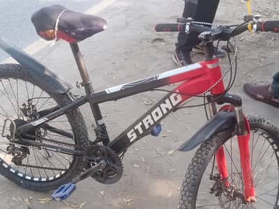 Stong mountain bike