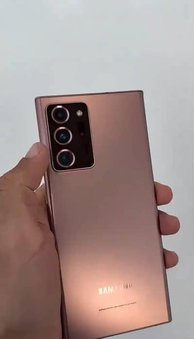 Sumsung Note 20 Ultra Official PTA Condition 10/10  12 Rem 256 Room