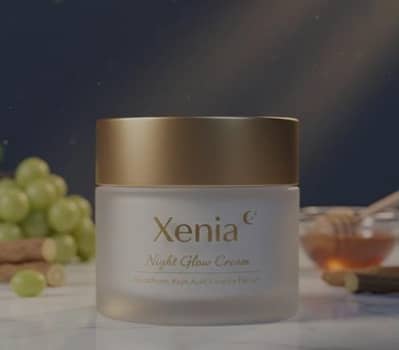 Xenia Organic Night Cream for Skin Brightening & Even Tone