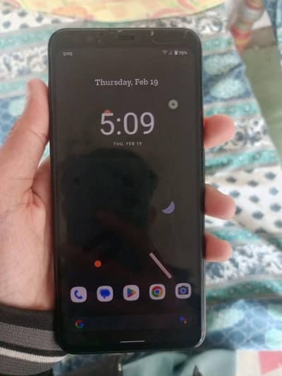google pixel 4xl 6/64 patch hai with box and led hai