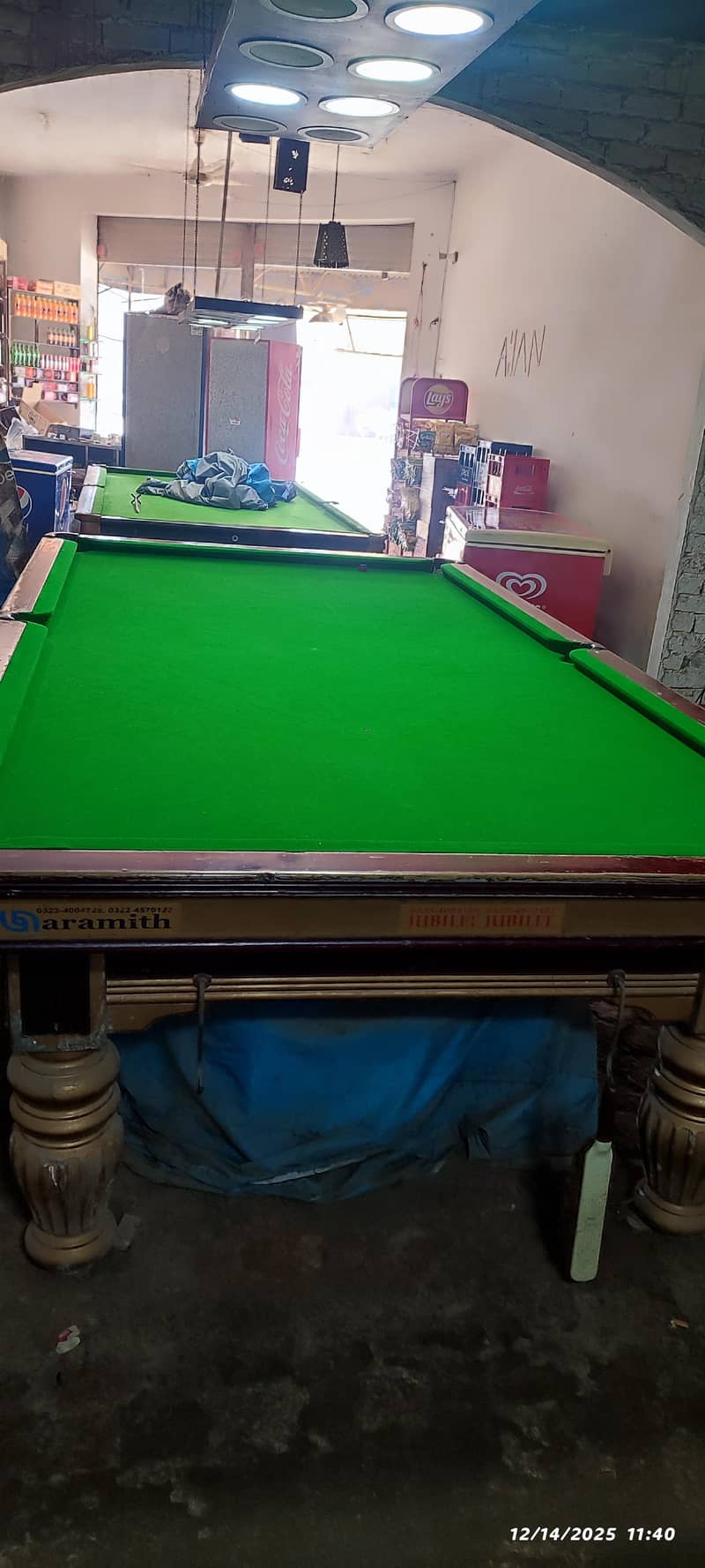 Snooker table 1