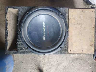 original pioneer  champion  series (12 inch) deep bass modal