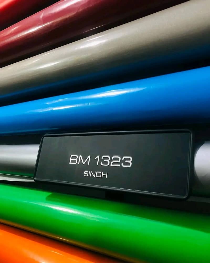 specail number plates 6