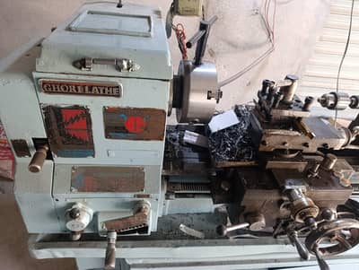 lathe machine kharad 4.5 foot