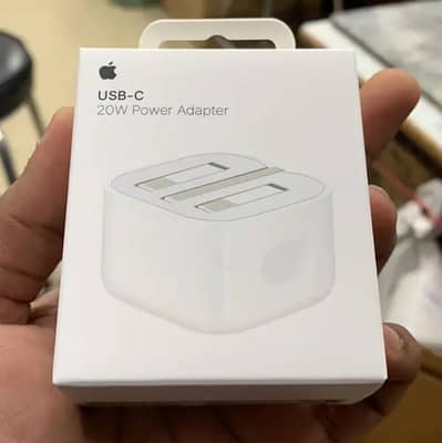 Original iphone 3 pin adopter with iphone 13 box for free