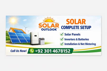 Solar System On-Grid/Hybrid/Off-Grid Best Price in Lahore