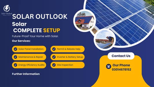 Solar System On-Grid/Hybrid/Off-Grid Best Price in Lahore
