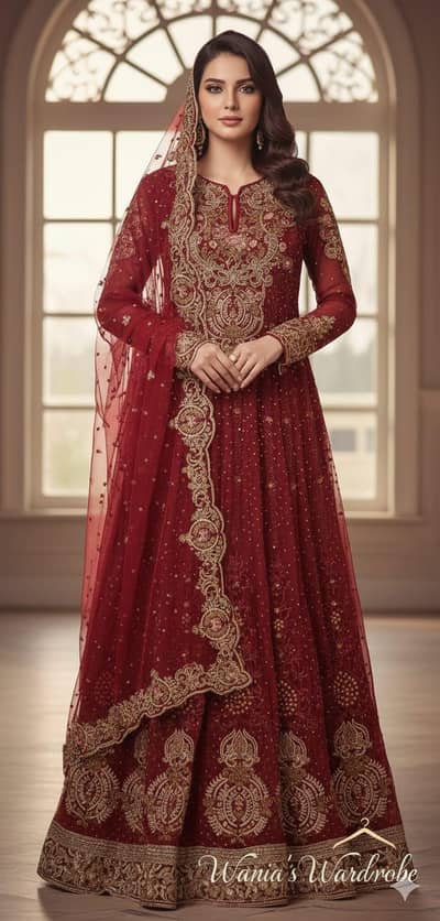 full embroidery maxi