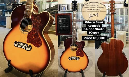 Gibson SJ-500 Studio Acoustic Guitar (Copy) Piano/Guitar/Amp/Benjo/