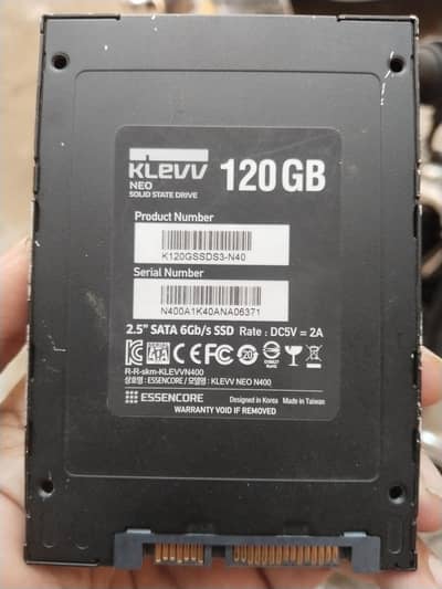 120 GB SSD for sale