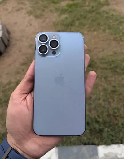 iphone 13 pro max  256 gb 10by9.5 ( bypass )