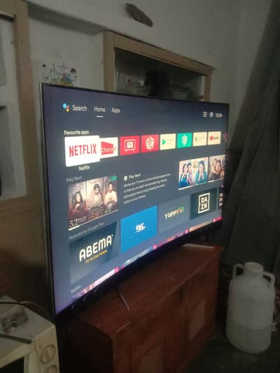 Tcl 65inch 4k smart curved led