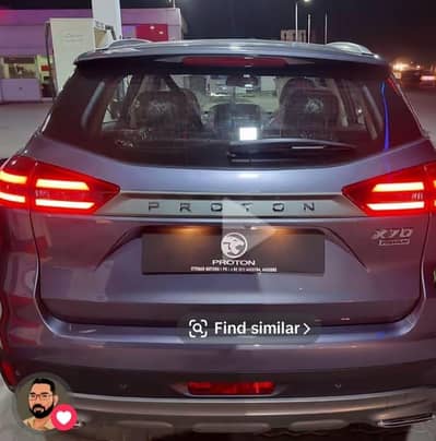 Sale proton SUV just like zero meter