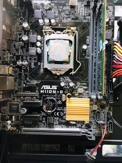 Gaming Motherboard ASUS H110M-R with i5 7400 7th gen