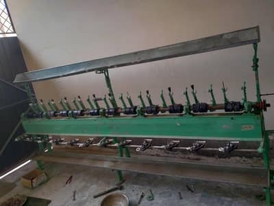 12 Head cone winding Machine