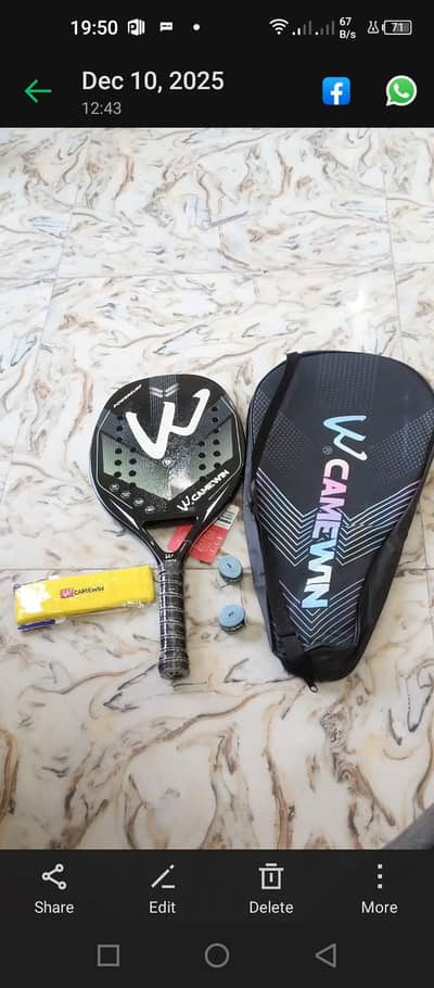 Imported Padal Tennis Racket .