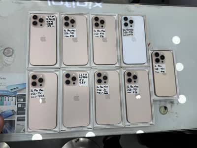 iPhone 16 , 16 Pro , 16 Pro Max Jv Non PTA 128gb 256gb