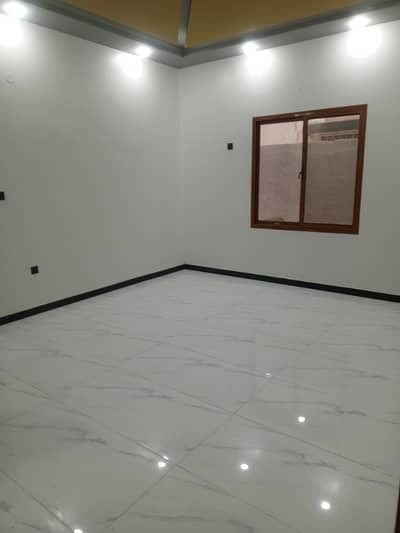 Brand New House For Rent Gulistan-E-Johar (Block 9) Area: 500 SQ Yards Structure: Ground + 1st + 2nd Floor Layout: 4 Bed DD On Each Floor Condition: Brand New