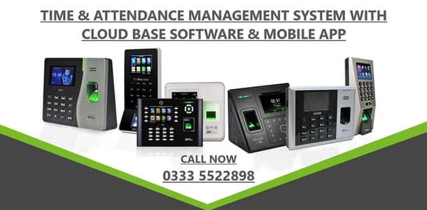 ZKTECO TIME ATTENDANCE MACHINE BIOMETRIC FINGERPRINT FACE ZK K50 K40