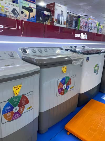 Super Asia Washing Machine & Spinner SA-280 Grand Wash & SD-550