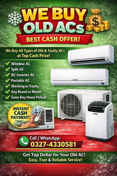 Ac sale & Ac purchase | window Ac | Split Ac | Dc inverter | portable