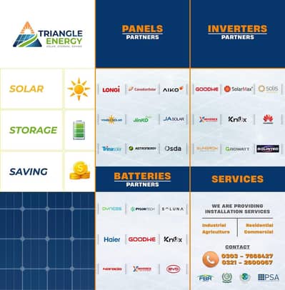 All inverters are available at our new branch triangle energy PVT LTD