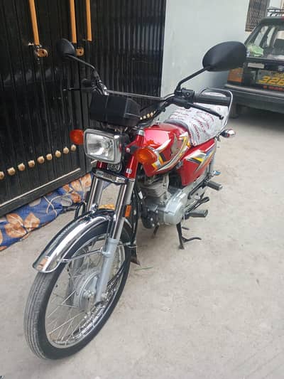 Honda 125 unregistered