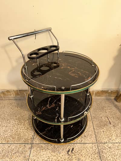 Tea trolley | iron rod tea trolley |