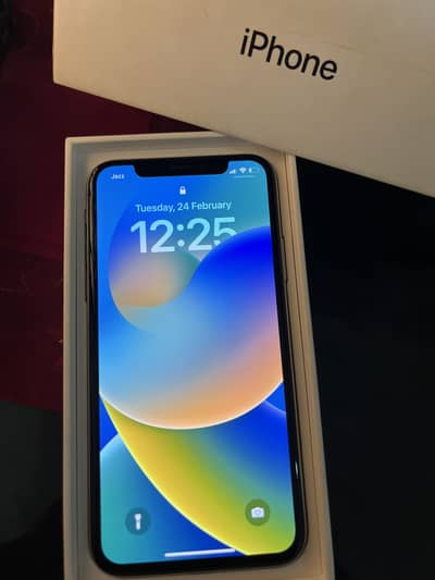 Iphone X pta approved with box