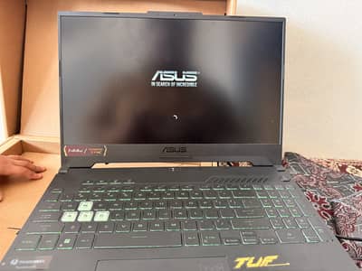 ASUS TUF gaming laptop rtx3050 4gb graphic card 16gb ram