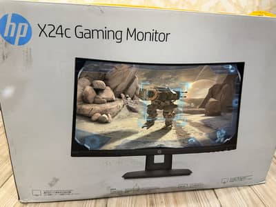 HP X24c 24" Curved Gaming Monitor - 144Hz, FreeSync Premium