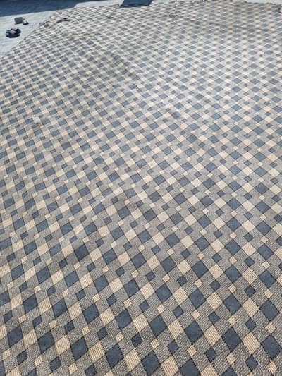 انتہائ کم استعمال ہوا کارپٹ  مٹی وغیرہ سے صاف ستھری حالت