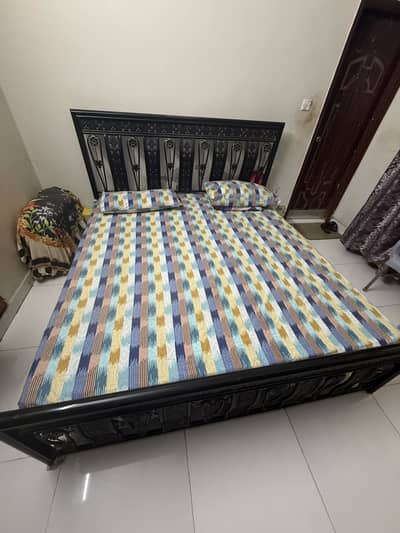 King Size  Iron Bed Heavy Gauge