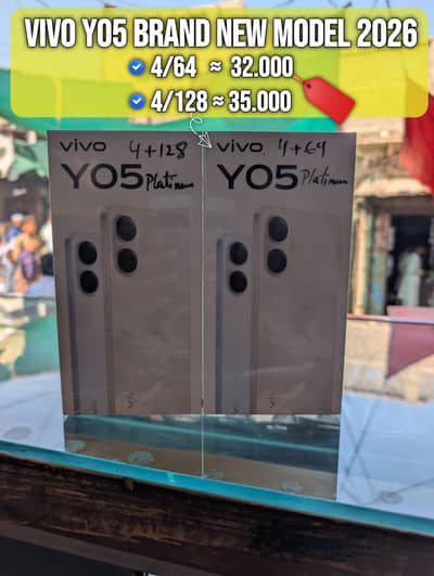 BRAND NEW VIVO Y05 | 4/64 ≈ 32.000 | 4/128 ≈ 35.000