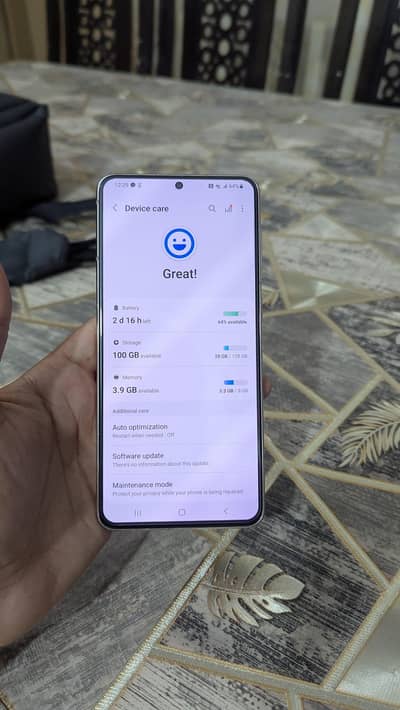 Samsung S21+ 8/128 no open