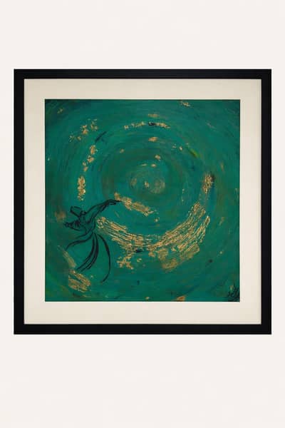Darvaish Abstract Painting (preorder)