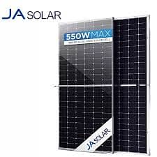 JA Solar *585w/590w/610w N5*: *N TYPE BIFACIAL*