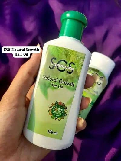 SCS natural hair growth oil