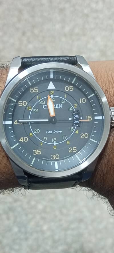 Citizen eco drive watch/03482564235