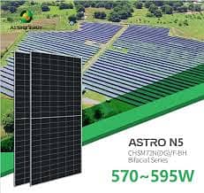 Astronergy 585W N-Type Bifacial Panel With 20BB