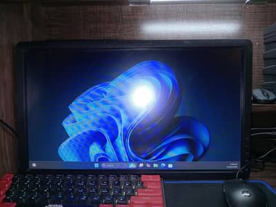 20 inch moniter 7k urgent sale 1080p 60hz good condition with stand