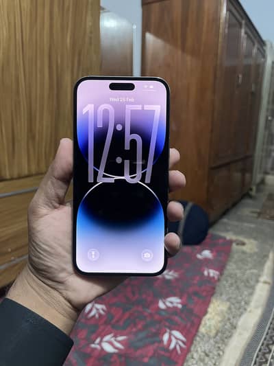 I phone 14 pro max non PTA back change