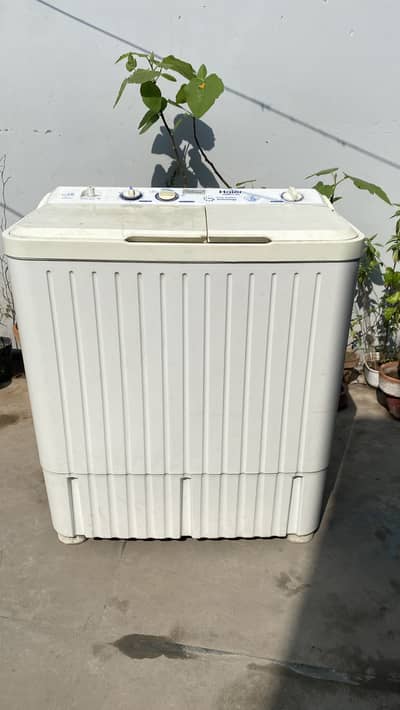 Washing machine (haier) dual tub