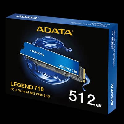 512GB ADATA LEGEND 710 PCIe Gen3 x4 M. 2 2280 NVMe SSD – High Speed