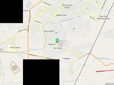 One Kanal Residential Plot Available For Sale in Valencia Town Lahore