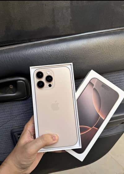 iPhone 16 pro max with box