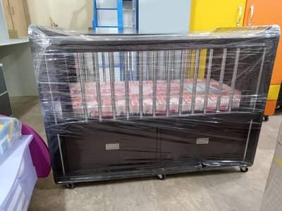 Baby cot | wooden cot | kids bed | crib | coat | swing | size 2 by 4