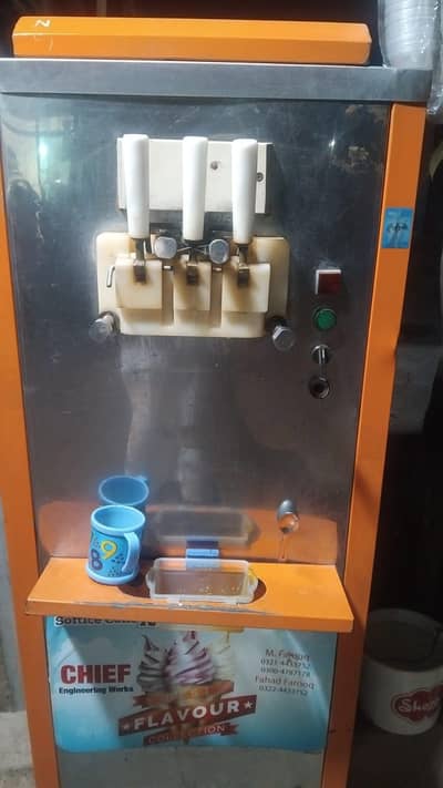 used like new icream machine +92 300 9225917
