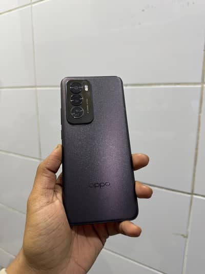 oppo reno 12 5g 12/512 purple color PTA Approved  10/10