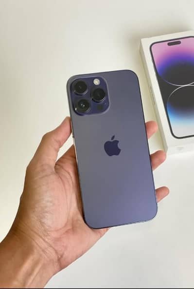 Apple iPhone 14 Pro Max Complete Box Urgent Sale Connect Wtp No